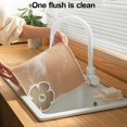 thumbnail image 3 of TidBay Kitchen Countertop Drying Mat Flower Waterproof PVC Anti-slip Rectangle Dish Bowl Plate Dinnerware Placemat Coffer Maker Pad Cup Coaster, 3 of 7