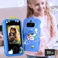 thumbnail image 1 of XWSHYW Juguetes para Niños Pequeños Pantalla de Teléfono Inteligente para Niños Cámara Hd Teléfono para Niños Regalo de Cumpleaños Dinosaurio Niño Pequeño de 3 Años En Adelante Niños Niñas Juego Telé, 1 of 6