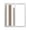 Brown, variant on Orange White Ombre Window Privacy Film, Farmhouse Country Minimalist Art Static Cling UV Sun Blocking Tint Film Heat Control Windows Films for Bedroom Bathroom, Window Stickers 35.4"x78.7"