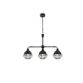 thumbnail image 3 of Living District LD4009D30BK Gibil 3 Light Black Ceiling Pendant, 3 of 4