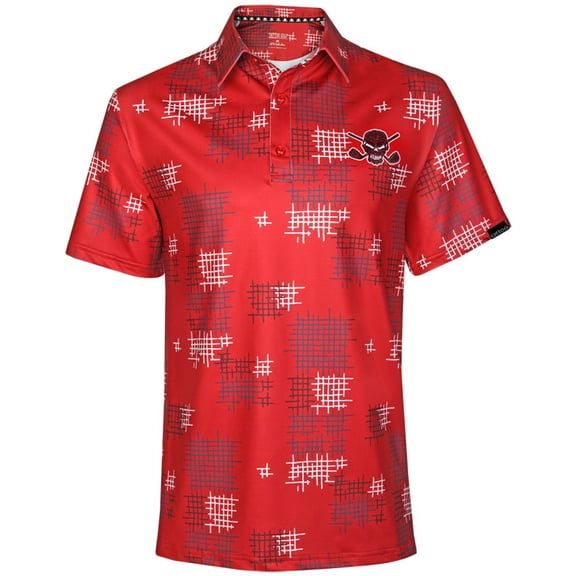GTX Cool-Stretch Men's Golf Shirt (Red)