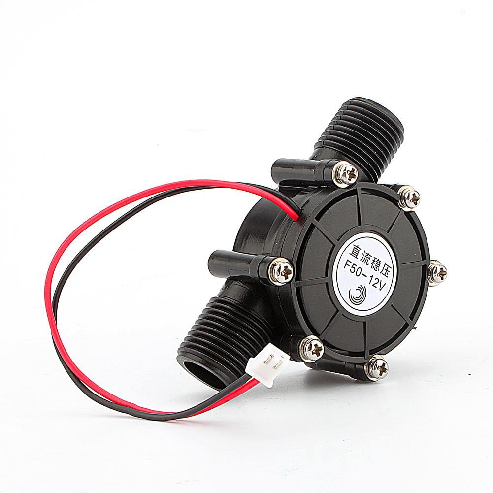 10W Water Turbine Generator Micro Hydroelectric  LED Power DC 12V Water  Generator Micro-Hydro Water Changing Tool