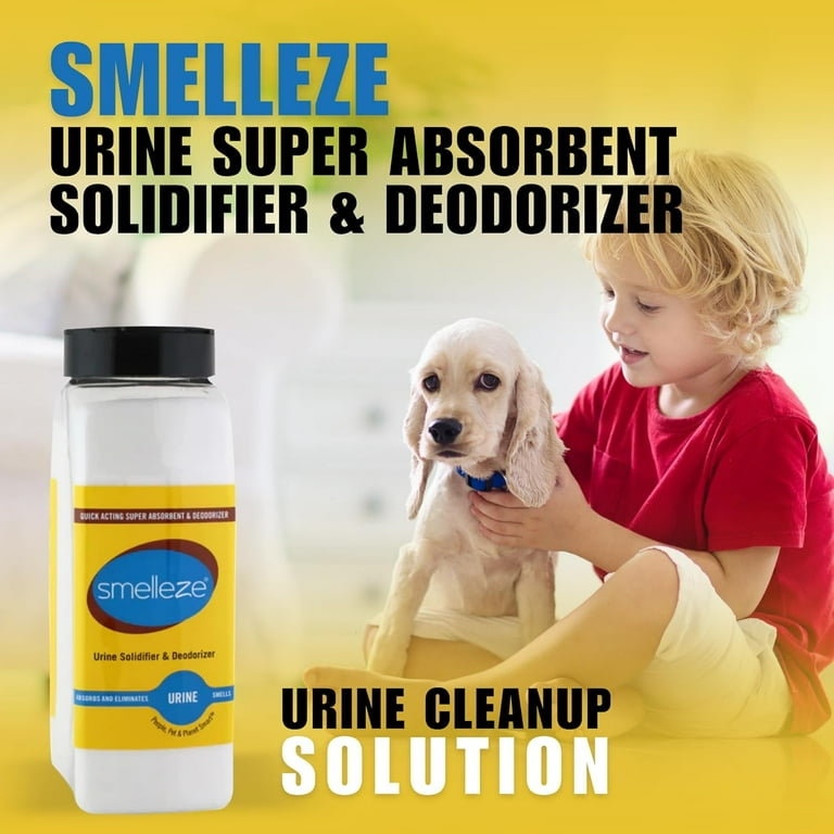 SMELLEZE 2 lb. Urine Absorber, Solidifier & Deodorizer SMELLEZE 2 lb. Urine Absorber, Solidifier & Deodorizer