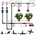 thumbnail image 4 of Sturdy End Plug for Drip Irrigation, Irrigation Stopper 1/4 Inch Tube Drip Irrigation Watering System, Durable Construction Water and Chemical Resistance, for Residential, 4 of 5