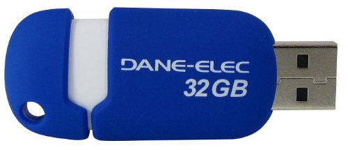 dane elec usb blue