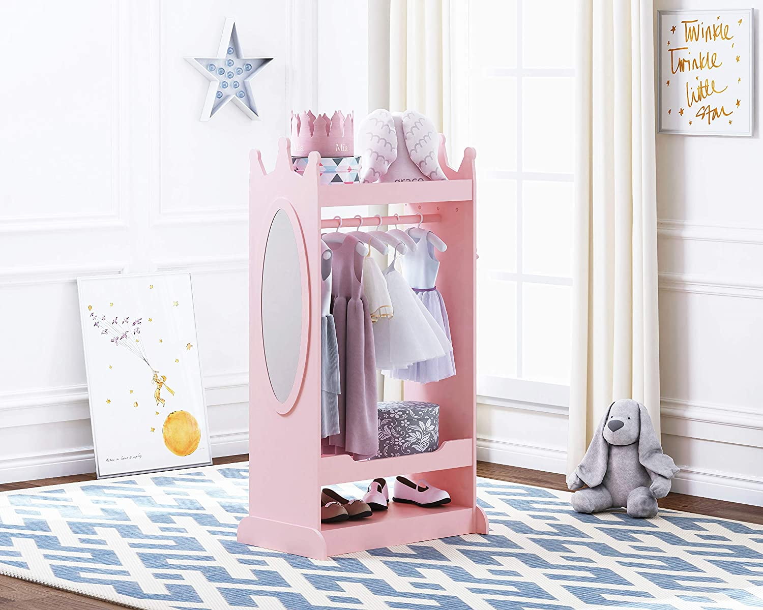 UTEX Children's Wardrobe - Princess Themed Play Toddler