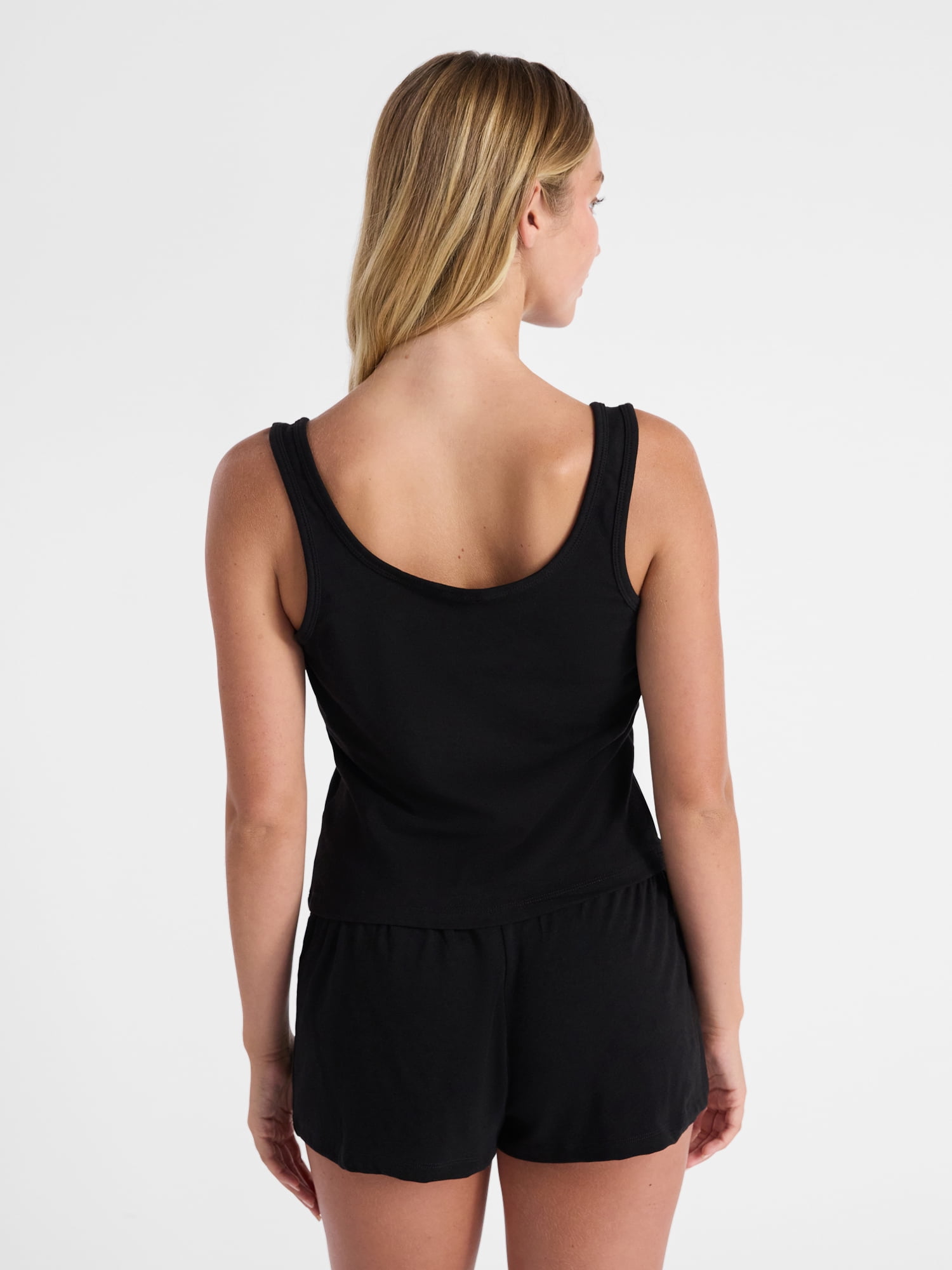 No Boundaries Sleepwear Brami and Shorts Set, 2-Piece Women’s