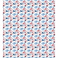 thumbnail image 3 of Lighthouse Duvet Cover Set Queen Size, Animal Pattern Octopus Whale Starfish Shellfish Abstract Marine Illustration, Decorative 3 Piece Bedding Set with 2 Pillow Shams, Blue Red White, by Ambesonne, 3 of 3