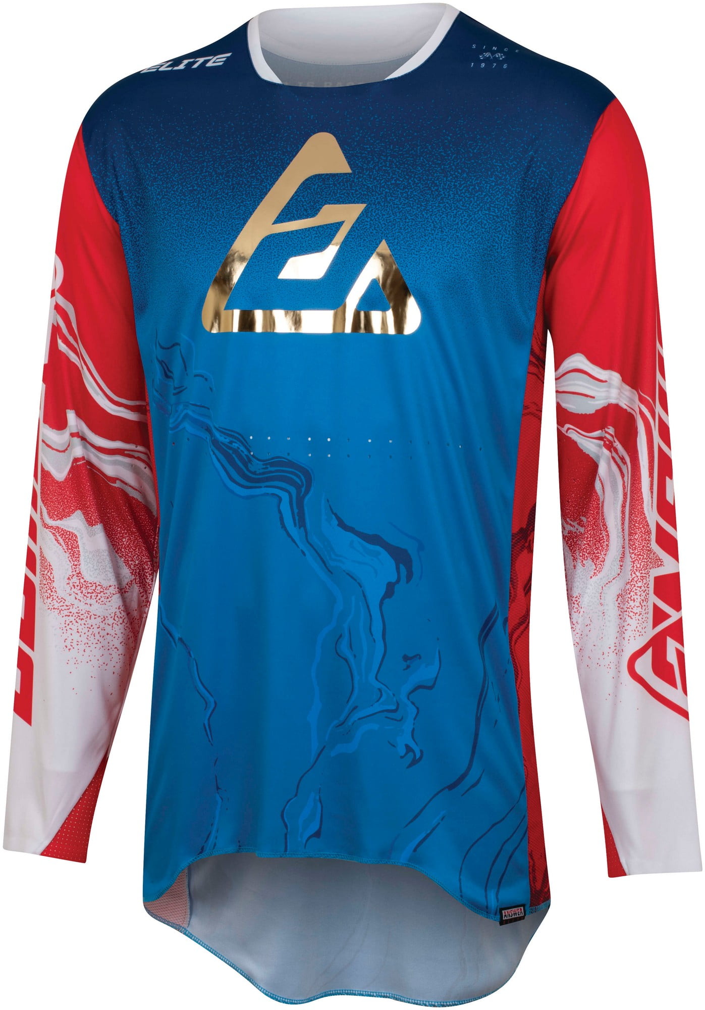 Answer A23 Elite Fusion Mens MX Offroad Jersey Red/White/Blue SM