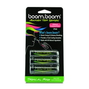 Aromatherapy Nasal Inhaler (Tropical Rush 3 Pack) by BoomBoom