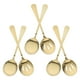 thumbnail image 3 of KAKOWELY Juego de 6 cucharas para servir, cucharas ranuradas de acero inoxidable para banquetes de buffet., 3 of 5