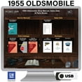 thumbnail image 2 of Detroit Iron OEM 1955 Oldsmobile Shop Manual, Sales Data & Parts Books Kit on USB, 2 of 3