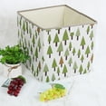 thumbnail image 3 of 13" Storage Bins Cubes Toy Box Organizers Laundry Baskets for Shelves Green, 3 of 8
