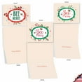 thumbnail image 5 of 10 Merry Christmas Note Cards Pack (4 x 5.12 Inch) - Let It Bee Christmas, 5 of 6