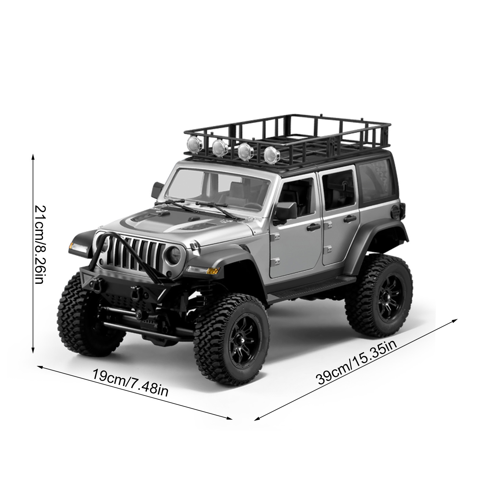 For Remote Control Car 1:12 Scale 2.4G 4 Wheel Drive RC Car 1200mAh Battery Remote Control Off Road Vehicle With Lights