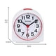 thumbnail image 2 of Pequeño reloj despertador silencioso con luz nocturna, funciona con pilas, reloj de escritorio for dormitorio y decoración del hogar, 2 of 5