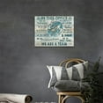 thumbnail image 3 of In This Office Canvas Wall Art Teamwork Motivational Wall Art for Office We are A Team Friendship Inspirational Quotes Wall Decor for Women Teal Sea Turtle Office Wall Decor Painting Artworks Framed, 3 of 6
