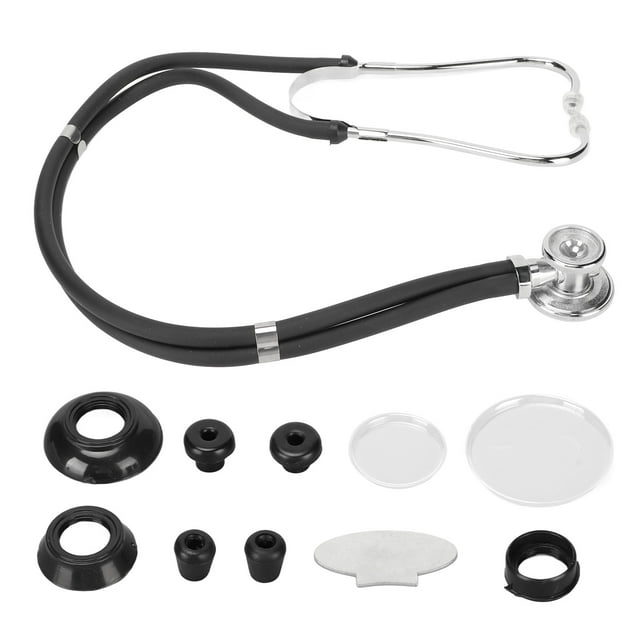 Stéthoscope, Double Tête Stéthoscope Aluminium Enseignement Stéthoscope Double Tête Stéthoscope Efficacité Maximale