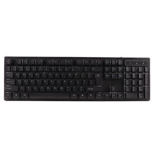 Clavier de jeu, 104keys Clavier mécanique coloré lumière robuste pour le bureau PC