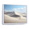 thumbnail image 2 of Designart "Egypt Silent Sands horizon III" Egypt Floater Framed Canvas Art Print, 2 of 7