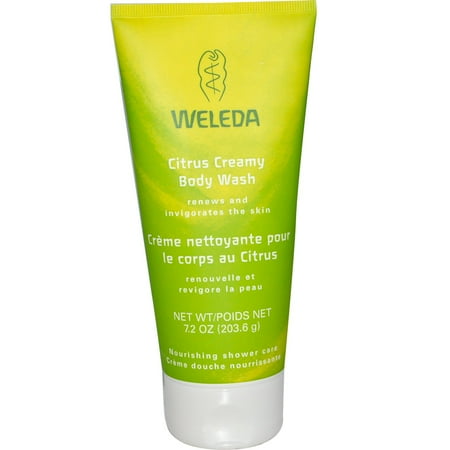 Weleda Creamy Body Wash, Citrus, 6.8 Ounces