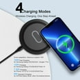 thumbnail image 6 of Wireless Charger Samsung Fast Charging Pad for Samsung Galaxy S25 Ultra/S24 FE/S23 Ultra/S22/S21/Z Flip 6 5,15W Wireless Charging Station Charger Mat and QC Adapter for Google Pixel 9 8a 7a 8 7 Pro, 6 of 8