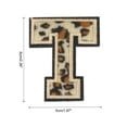thumbnail image 2 of Parche de letras T de Uxcell, parches de leopardo, parche de letras T de 6CM/2.36" con proceso de adhesivo termofusible para reparación de ropa 3PCS, 2 of 7