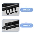 thumbnail image 3 of SHOWERORO Barra Para Extensible Con Desmontables Para Optimizar Espacio En Ropa, 3 of 8