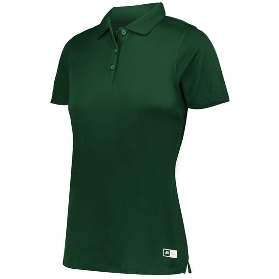 Russell Athletic Womens Essential Sport Shirt, L, Dark Green