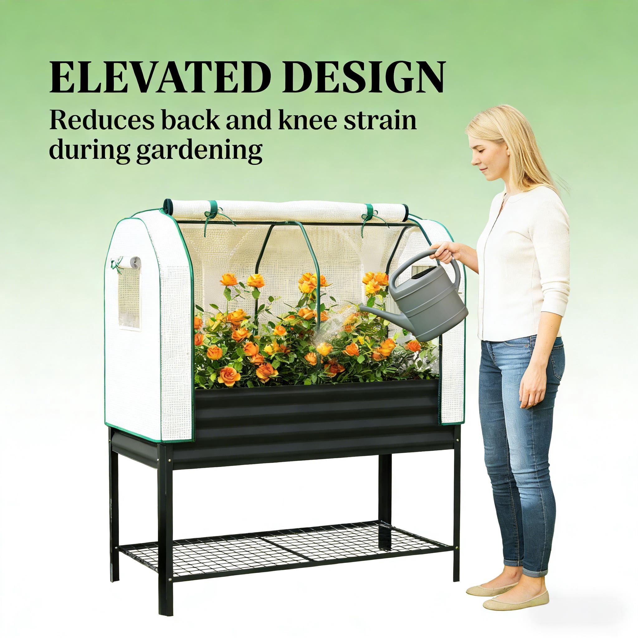 Outdoor Plant Boxs, Raised Garden Bed