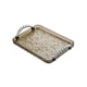 thumbnail image 4 of Bandeja rectangular para servir, organizador de tocador de baño, plato de fruta moderno Simple, bandeja de almacenamiento de joyas para encimera, Gris, 4 of 8