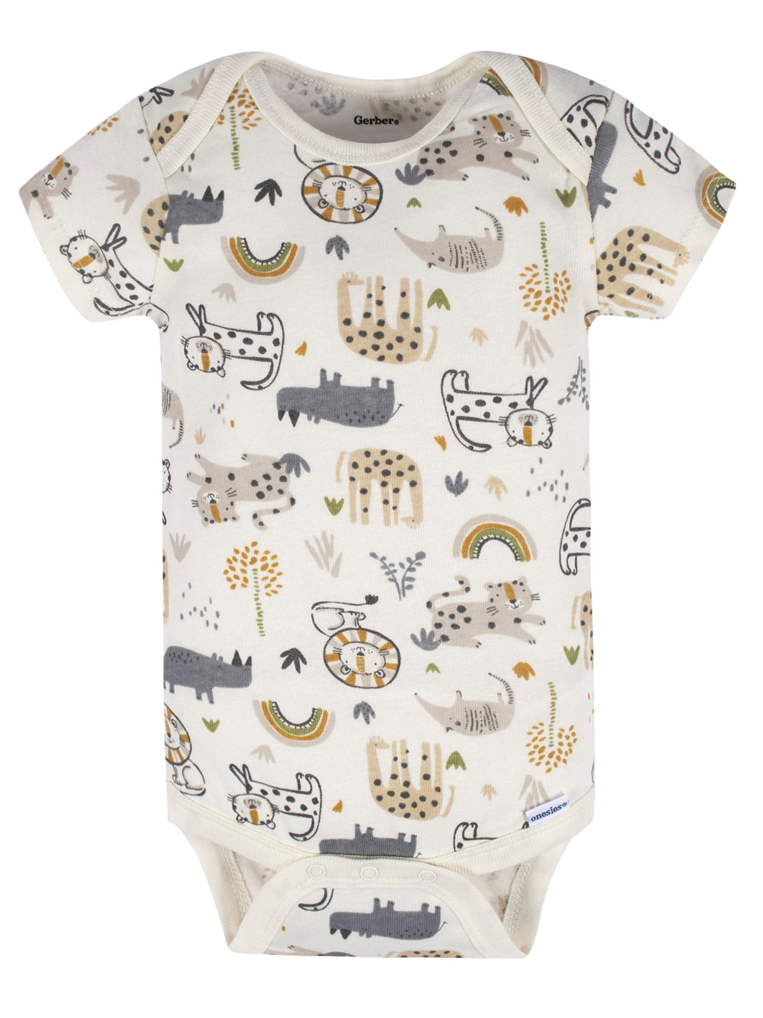 Gerber Baby Boy Bodysuit, 3-Pack, Sizes Preemie -12 Months
