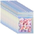 thumbnail image 2 of 100 Pcs Sacs en Papier D\'aluminium Sacs Refermables Sacs Plats en Papier D\'aluminium Sacs pour Déodorant Sacs Bonbons Collations Sacs de Rangement pour Aliments 7*10 cm, 2 of 9
