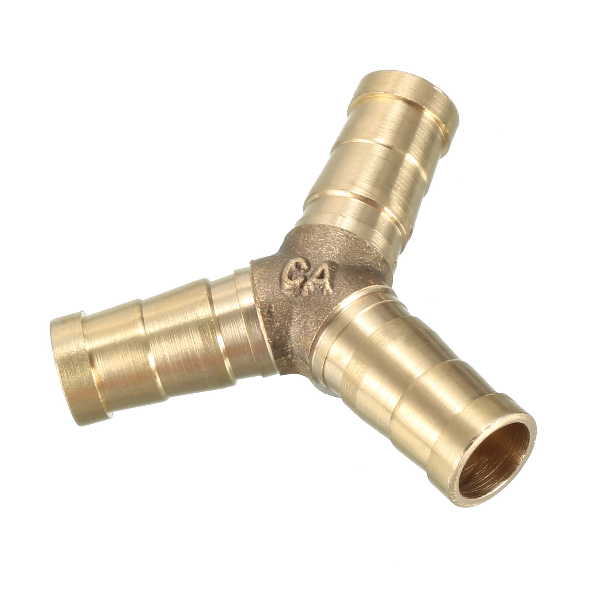 Details about / Brass Barb Hose Joiner Tee 3-way 4-way Barbed Coupler Connector Pipe Fitting New