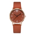 thumbnail image 4 of Montres pour Femmes Montre-Bracelet Analogique à Quartz Mode Décontractée en Cuir B9A9, 4 of 8