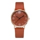 thumbnail image 1 of TQEHS Relojes de pulsera de cuarzo analógicos para mujer, de piel, informales, a la moda, C1Q6 `п D7D3, 1 of 5