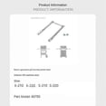 thumbnail image 3 of Burner Tube for Weber Spirit E-210 E-220 S-210 S-220 BBQ Grill Parts, 3 of 5