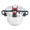 thumbnail image 2 of Pressure Cooker, 2 Gear Pressure Control Stainless Steel Pressure Canner Cooking Pot Slow Cooker, Rice Cooker, Steamer, Electric Multi Cooker for Induction Gas Stove Open Flame, 2 of 7