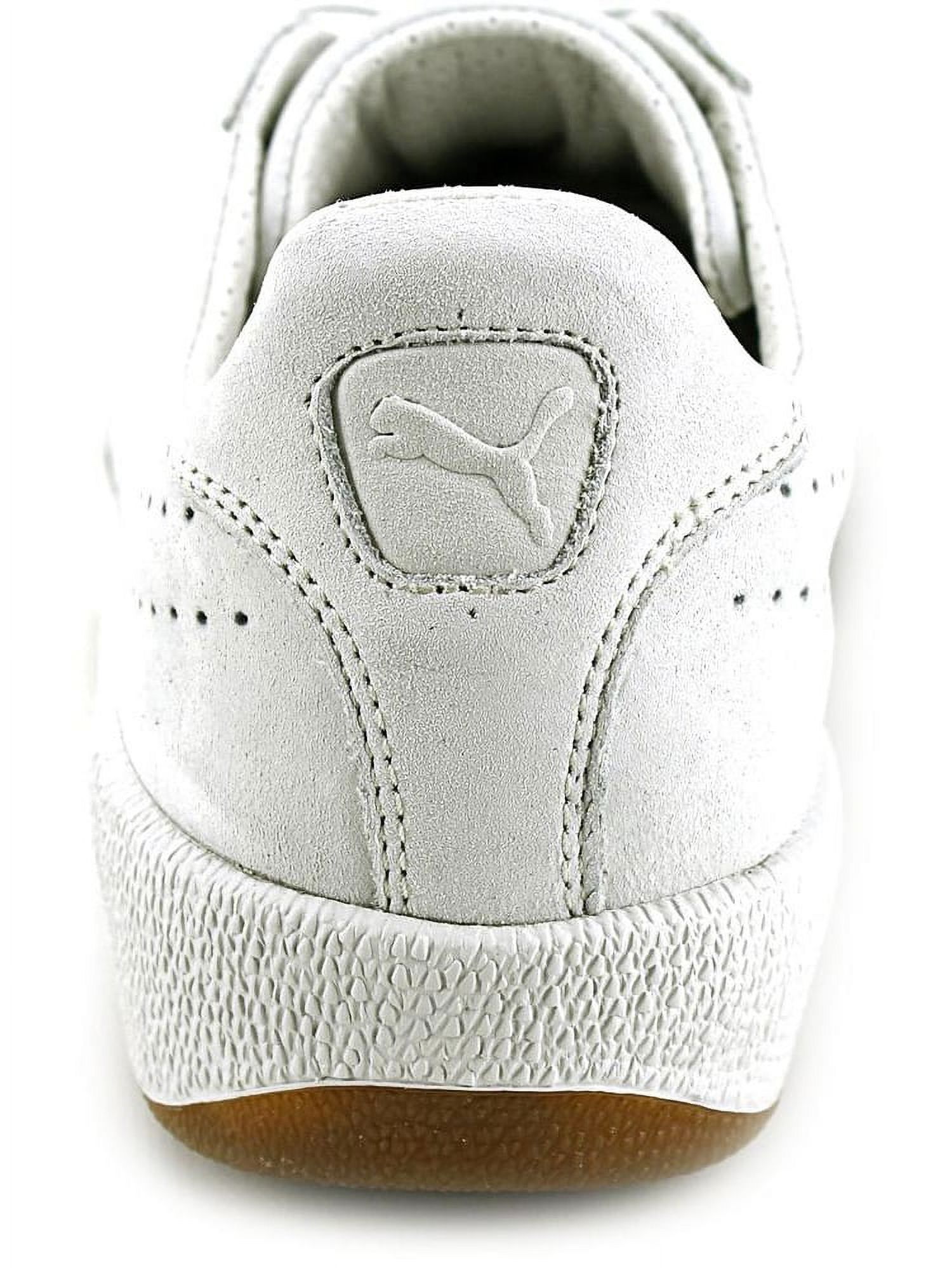 puma puma star mii men  round toe suede white sneakers - image 2 of 5