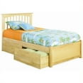 thumbnail image 2 of Brooklyn w/Flat Panel-Color:Natural Maple,Size:Twin, 2 of 2