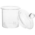 thumbnail image 3 of QUMONIN Universal Glass Tea Infuser with Lid & Filter for 600ml Tea Brewer, 3 of 4
