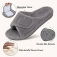 thumbnail image 4 of Comwarm Women's Orthotic Arch Support Slippers Confortable Fuzzy Slippers for Women Cozy Furry Indoor House Slippers for Ladies, 4 of 6