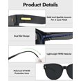 thumbnail image 3 of Gafas de Sol Sobre Lentes Meeloog para Mujer Polarizadas UV400, 3 of 7