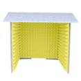 thumbnail image 4 of TISHITA Portable Soundproof Booth Vocal Foam Panels Self Made Box Gray Yellow, 4 of 8