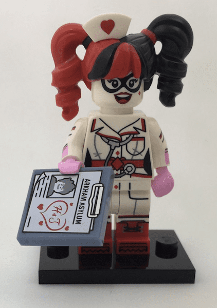 The LEGO Batman Movie Figur Krankenschwester Neu Nurse Harley Quinn 