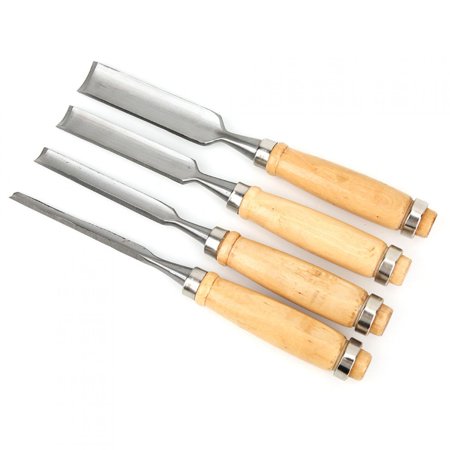 

ACOUTO 4 Piece Wood Chisel Set Woodworking Wood Carving Tools Chisel Set Carpentry