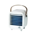 thumbnail image 1 of Mini Desktop Air Conditioner Fan Portable Air Purifier Silent Evaporative Air Humidifier Purifier Mini Cooling Fan, 3-Level LED Home, Office Cooler, 1 of 8