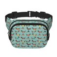 thumbnail image 1 of Easygdp winter ski Dachshund Fanny Packs para Mujeres y Hombres, Bolsa de Cinturón, Bolsos de Cruz para Trabajo/Correr/Senderismo, 1 of 9