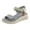 1Grey, variant on Orthopedic Sandals for Women Comfortable Arch Support Slingback Platform Walking Shoes
