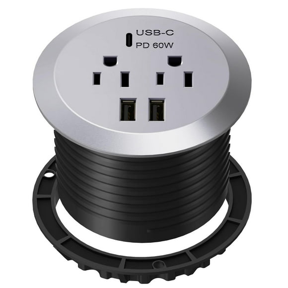 TOPGREENER - Ojal de alimentación de computadora con PD de 65 W para MacBook, ojal de computadora Ga